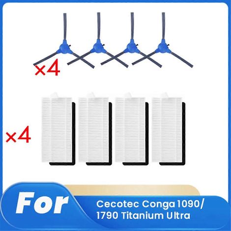 Kit accessoires 8 pièces pour Titanium Ultra aspirateur robot (1/5)