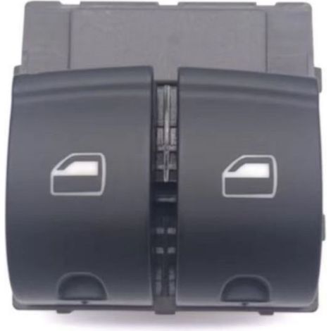Compatible avec les interrupteurs doubles des lève-vitres électriques Audi TT, A4, RS4, R8, 8E0, 959, 851C (2005-2014) (1/5)