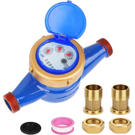 Compteur d'Eau Froide 3/4" BSP (1/5)