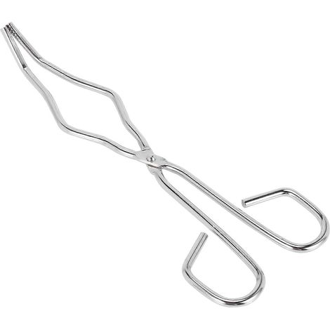 Pince à creuset, support en acier inoxydable pour plat de fusion, poignée, fournitures de laboratoire, 23 cm (1/5)