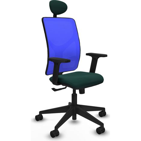 Sedia da ufficio piqueras y crespo Motilla verde imbottita comoda (1/2)