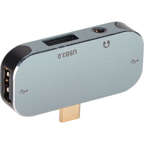 Adaptateur USB-C vers Jack 3,5 mm avec Charge Rapide pour Smartphone