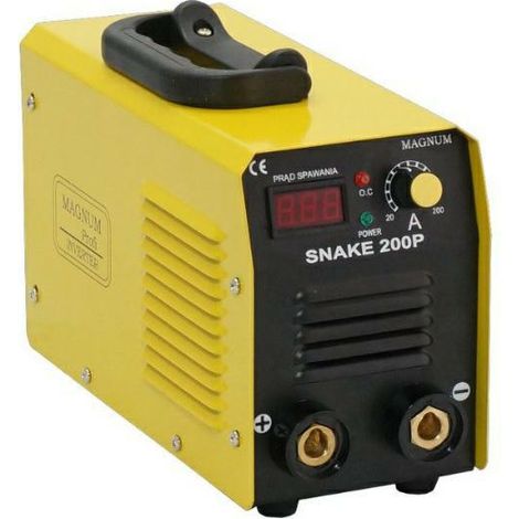Saldatrice inverter Magnum Snake 200PS con display LCD