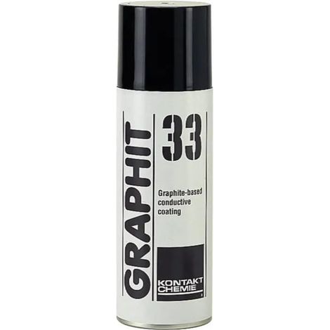 Graphitspray Kontakt Chemie graphit 33 schnelltrocknend Trocken-Schmiermittel