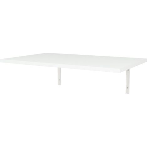 Mesa plegable de pared de 72 x 45 cm blanca 030011087 (1/2)