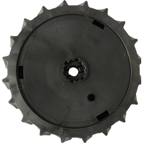 Rueda trasera izquierda del robot cortacésped ORIGINAL WORX WR147E.1 - WR47E (1/2)