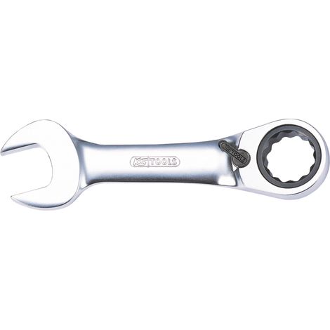 KS Tools - Clé mixte courte à cliquet réversible GEARplus®, 8 mm - 503.4631 (1/3)