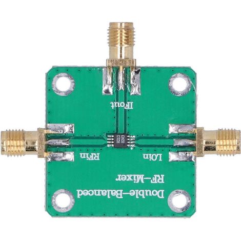 Doppel-HF-Mischer-Leiterplattenmodul, Mikrowellen-Hochfrequenz-Wandler, Hochfrequenz-Wechselrichter für Abwärtswandler, Elektronikbausatz (1/5)