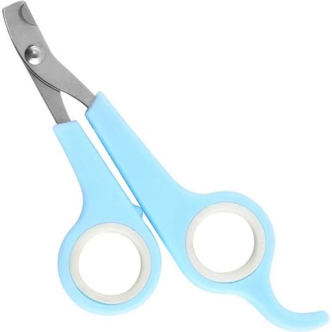 1xCoupe-Ongles pour Animaux de Compagnie Ciseaux Chat Chien Griffe d'orteil Ciseaux Coupe Ciseaux Outil de Soins des Animaux Fournitures pour Animaux de Compagnie Coupe-Ongles Maison