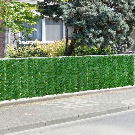 Gartenabdeckung künstliches Efeu, UV-beständig, 1 x 1 m (1/5)