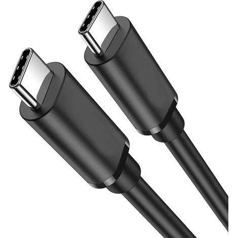 Cable USB C 3.2 Macho a USB-C 3.2 Macho 1 M Negro (1/5)