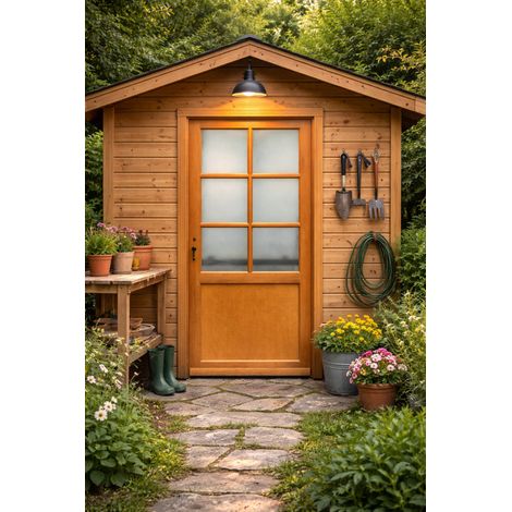 Porta di Servizio Naxos in Legno Smaltato, H.200xl.80 p. destra + Maniglia E Canna (rif. 01245F924) Tabella Dimensioni