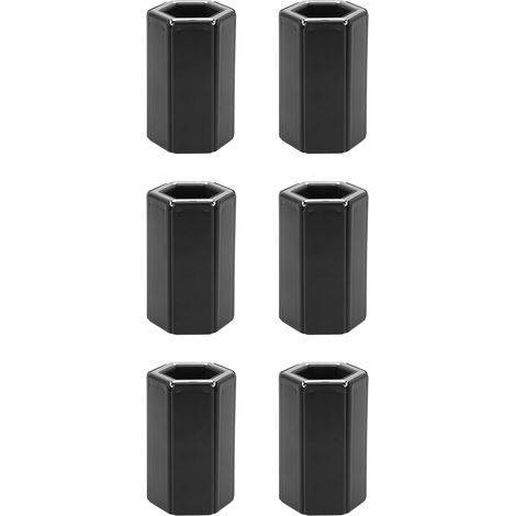 Lot de 6 supports isolants thermiques pliables en ABS ajouré pour plats chauds, idéaux pour la cuisine et la maison. (1/5)