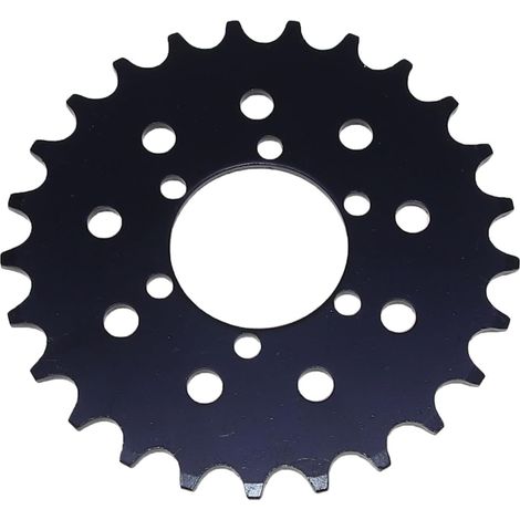 Pignon de moto 25T pour chaînes 410 pignon de frein pour vélo de moto utilisation robuste 25 dents (1/4)