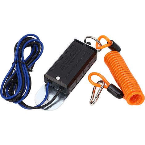 Serrure de rupture de remorque 6 pieds, câble de rupture en acier inoxydable 304, PVC et ABS, interrupteur de sécurité pour attelage (1/5)
