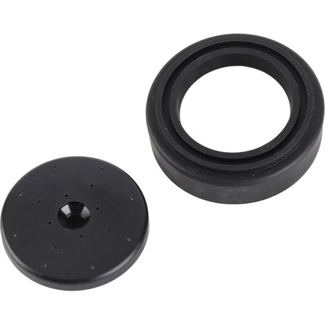 Kit de réparation pour robinet de douche d'hôtel, couvercle de raccord de douche pour robinet d'évier de cuisine de restaurant commercial 9956 Noir (1/5)
