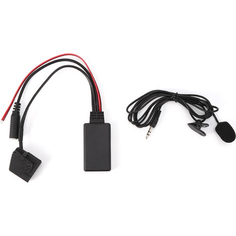 Adaptateur de câble AUX Bluetooth 18 broches pour microphone de voiture compatible avec Benz Comand 2.0 W211 W208 W168 W203 (1/5)