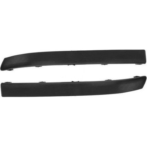 Moulures de pare-choc avant noires kit Renault Clio 3 phase 1 2005-2009