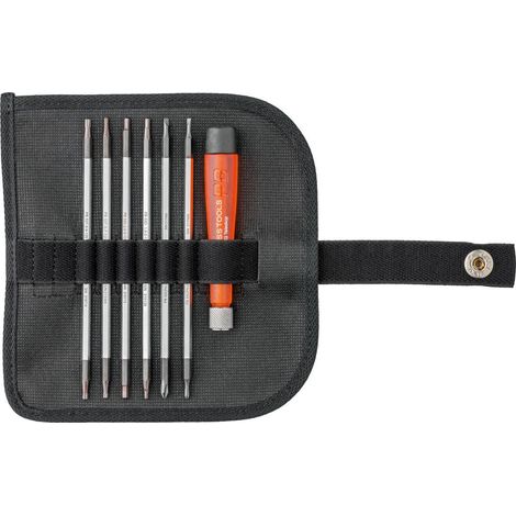 PB Swiss Tools Elektronik- Wechselklingen-Satz,7-tlg. in Rolltasche (1/5)