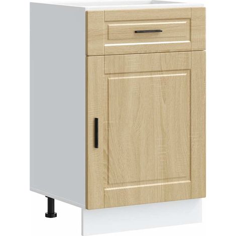 vidaXL Base da Cucina Porto Rovere Sonoma in Legno Multistrato (1/5)