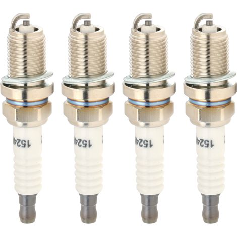 4x Bougie d'allumage compatible Peugeot Citroen Renault Dacia (1/4)