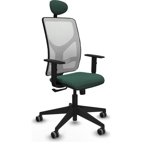 Silla de oficina piqueras y crespo Motilla negro soporte lumbar ajustable (1/2)
