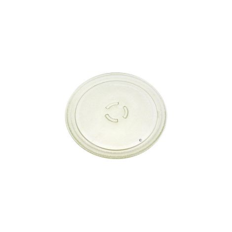Tapa de cristal original 280 mm Horno microondas 481246678407, C00629086 WHIRLPOOL