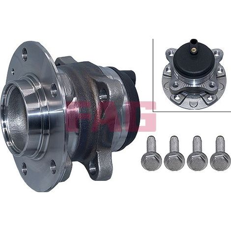 Kit de roulements de roue Schaeffler FAG 713 6506 50 PEUGEOT 98 037 361 80