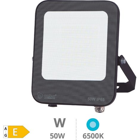 Proiettore LED in alluminio nero Santadi 50W 6500K IP65