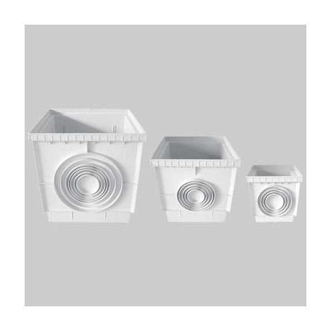 POZZETTO MONOLITICO SINGOLO  30 x 30     STAMPLAST