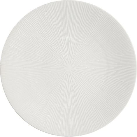 Lot de 6 Assiettes Plates "Atelier" 27cm Crème (1/3)