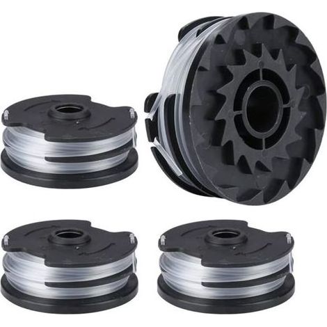 Pair 4 bobines de rechange Parkside PRT 550 A1/B2/C3 Bobines de tonte (1/5)