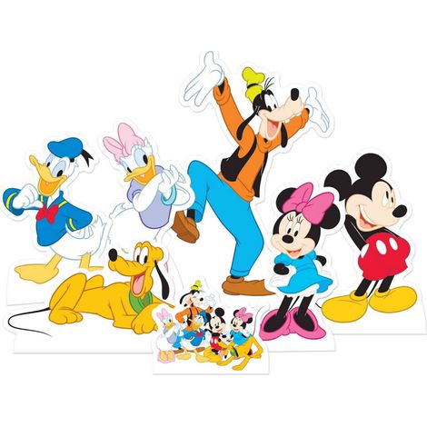 Figurines en carton Disney Mickey & ses amis 20 cm (1/4)