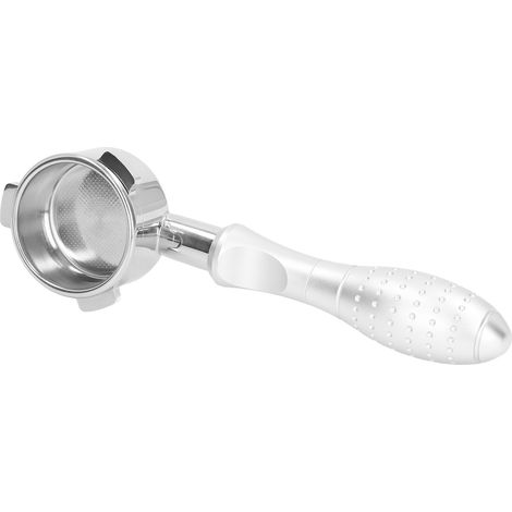 Porte-filtre à café 54 mm sans fond pour machine à café Breville série 8, couleur argent (1/5)