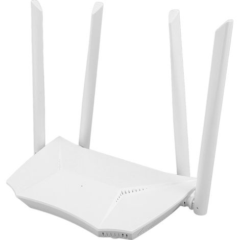Routeur sans Fil, Routeur Réseau Internet sans Fil 2,4 G avec 4 Ports Ethernet 10/100 Mbps, Prend en Charge Le Point D'accès WISP, pour Le Bureau à Domicile (Prise UE) (1/5)