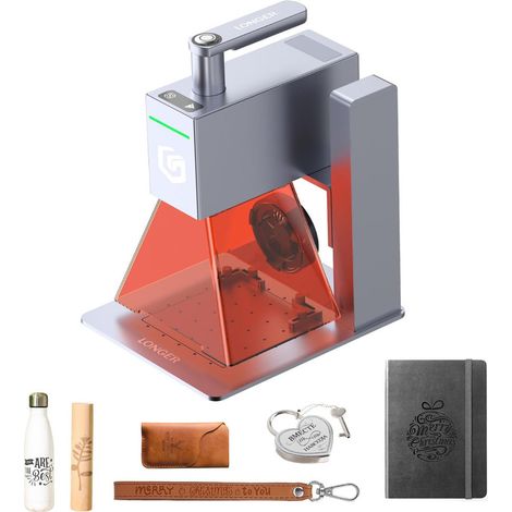 Mobiler Lasergravierer 6W Handheld Laser Gravurmaschiener einfach, sicher – Nano 6W (1/5)