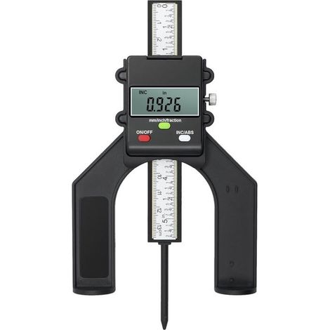 Profondimtre numrique jauge de hauteur 80 mm prcision 0.10 mm pour menuiserie PZCC (1/4)