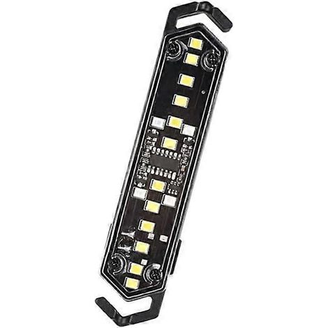 Guirlande lumineuse LED rechargeable pour le camping, avec double fonction d'éclairage et de signalisation extérieure