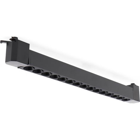 IluminaShop - Foco LED para Carril Lineal Black Dariz 24W Monofasico CCT IP20 3000+4000+6000 (1/3)