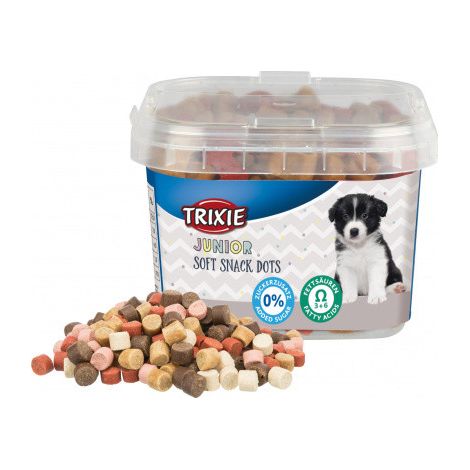 Snack per cani Junior Soft Snack Dots con Omega-3 e 6 Trixie 140g (1/7)