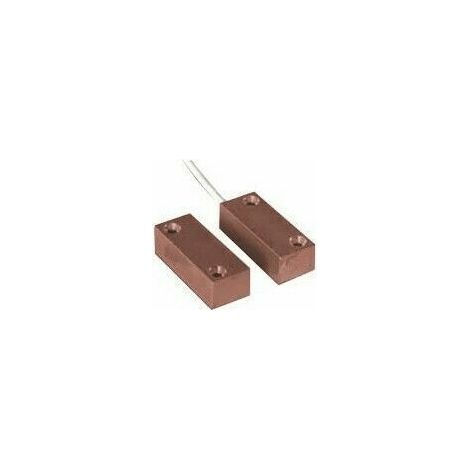 403-AP-M - Contatto Magnetico Metallico Piccolo - Marrone - CSA 403-AP-M