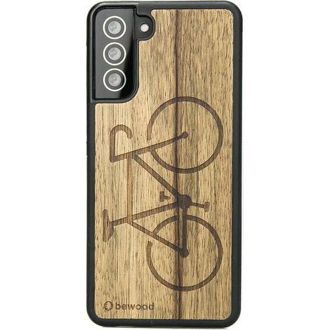 Custodia in legno per Samsung Galaxy S21 Plus LIMBA BIKE (1/3)