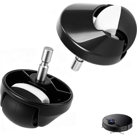 Per ruota anteriore da 2 pezzi compatibile con iRobot serie 500 600 700 800 900, sostituzione aspirapolvere robot, ruota girevole, ruota universale, gruppo ruota anteriore, pezzo di ricambio (1/5)