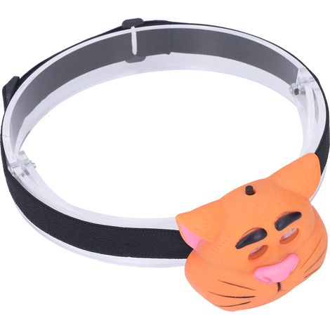 LED-Stirnlampe mit Katzenmotiv für Kinder, Spielzeug-Stirnlampe für Kinder (Batterien nicht enthalten) (1/5)