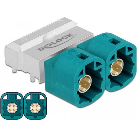 Adattatore delock hsd z stecker impedenza 100 Ohm frequenza DC-6 GHz