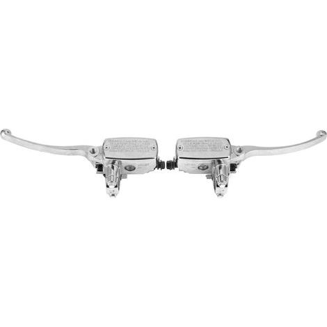 Levier de pompe de matre-cylindre d'embrayage de frein hydraulique universel pour moto avec guidon de 7/8 pouces (1/5)