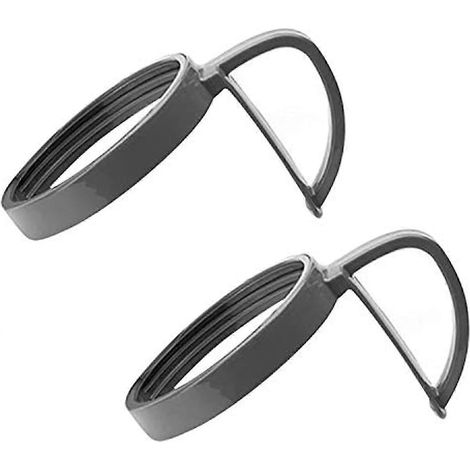 Migaven Lot de 2 anneaux de protection pour gobelet avec poignée, pièces de rechange et accessoires compatibles avec les blenders Nutribullet 600 W et 900 W (1/5)
