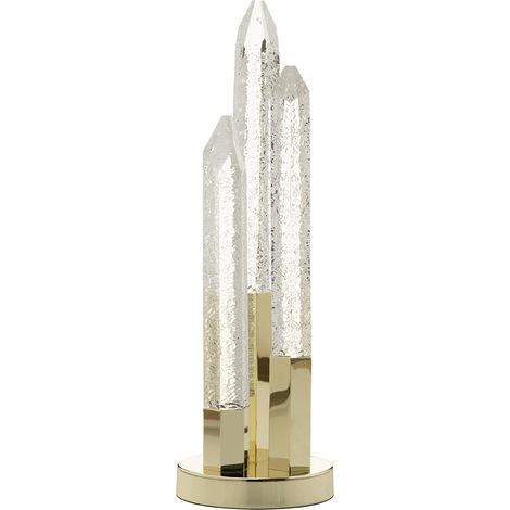 Visconte Krypto-Lampada Table Lamp Integrated LED 3 Light - Polished Gold (1/3)