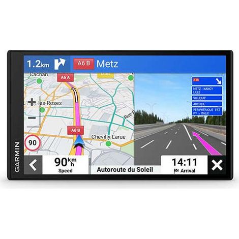 Garmin DriveSmart 76 navegador Fijo 17,8 cm (7") TFT Pantalla táctil 239,6 g Negro