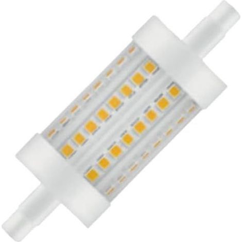 Ampoule LED crayon 78mm R7s 7W 990LM 2700K - garantie 5 ans